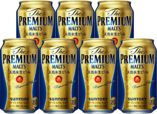 The PREMIUM MALT’S 三得利頂級啤酒